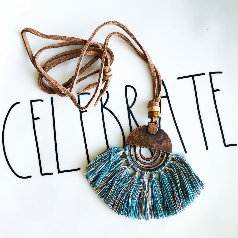 NWT! Tassel Long Necklace